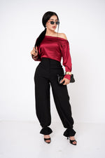 Blusa Satin Off Shoulder por mayoreo — ZAIVA (vista 6)