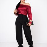Blusa Satin Off Shoulder por mayoreo — ZAIVA (vista 6)