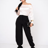 Blusa Satin Off Shoulder por mayoreo — ZAIVA (vista 10)