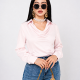 Blusa Cowl Neck por mayoreo — ZAIVA (vista 2)