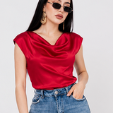 Pantiblusa Satín Cuello Hammock por mayoreo — ZAIVA (vista 3)