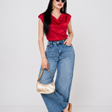 Pantiblusa Satín Cuello Hammock por mayoreo — ZAIVA (vista 4)