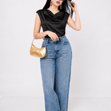 Pantiblusa Satín Cuello Hammock por mayoreo — ZAIVA (vista 8)