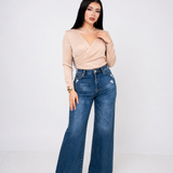 Pantiblusa Vneck Crossed por mayoreo — ZAIVA (vista 4)