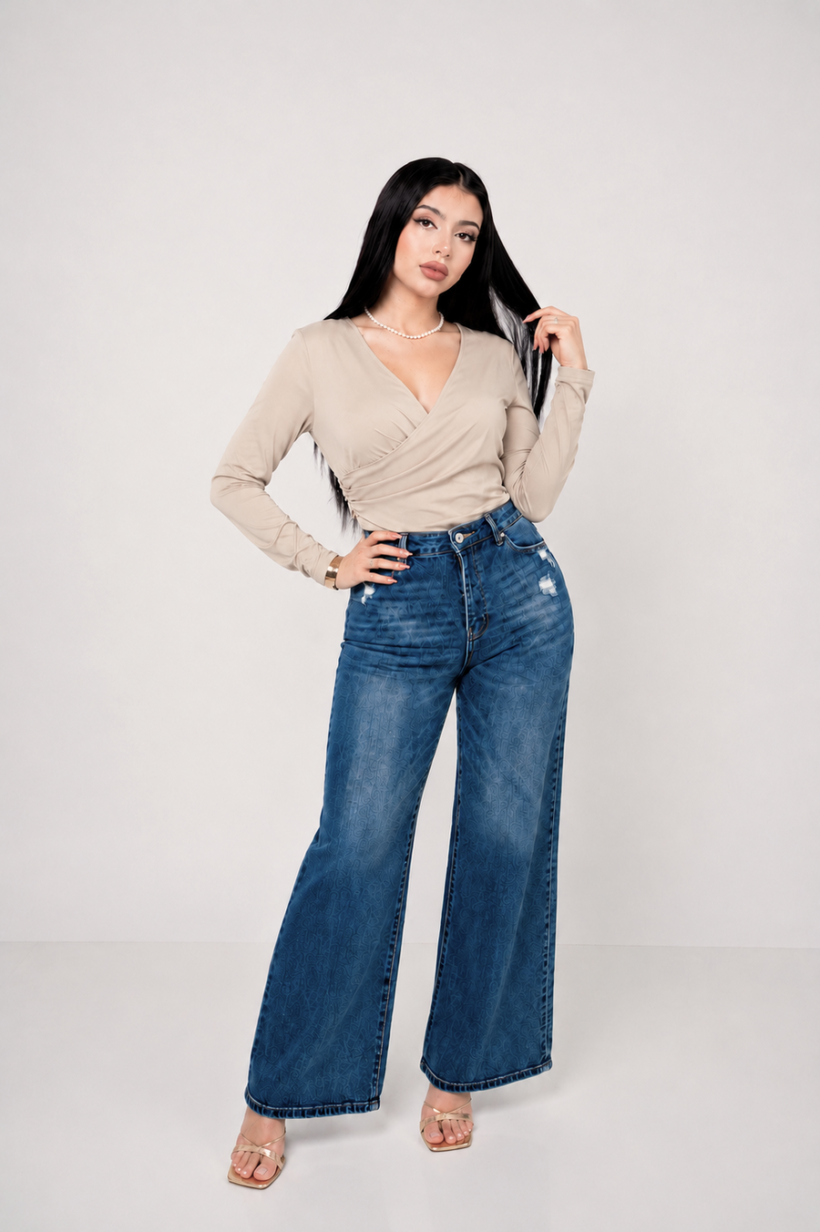 Pantiblusa Vneck Crossed · foto 10 · Pantiblusa Vneck Crossed por mayoreo — ZAIVA (vista 10)