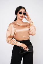 Blusa Satin Off Shoulder por mayoreo — ZAIVA (vista 5)