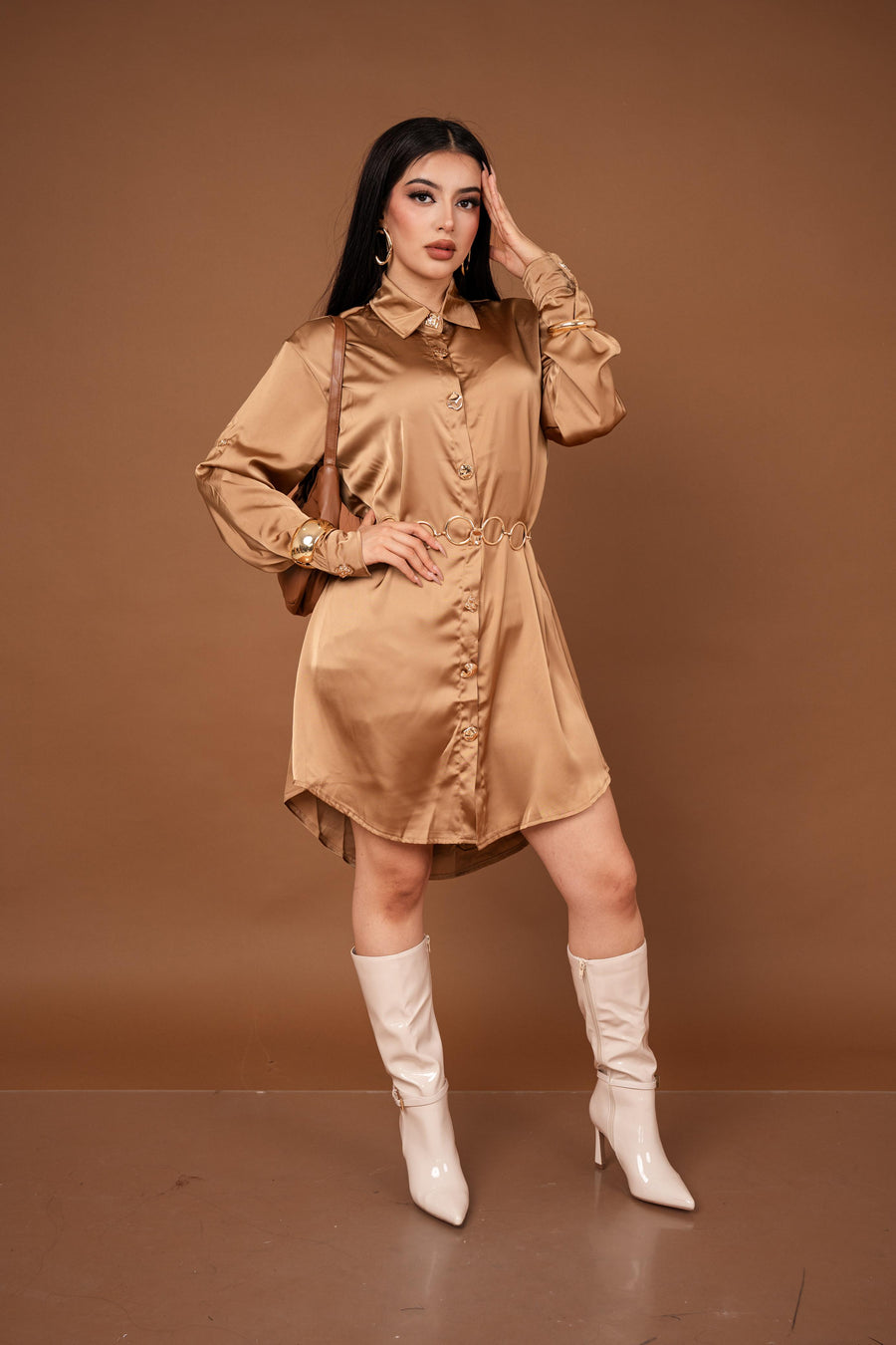 Vestido Classic Satin · foto 3