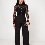 Blusa Romantica Encaje por mayoreo — ZAIVA (vista 6)