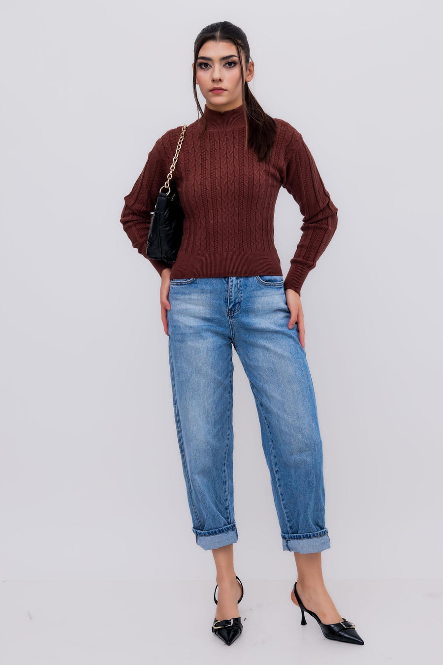 Suetér Punto Mock Neck · foto 4
