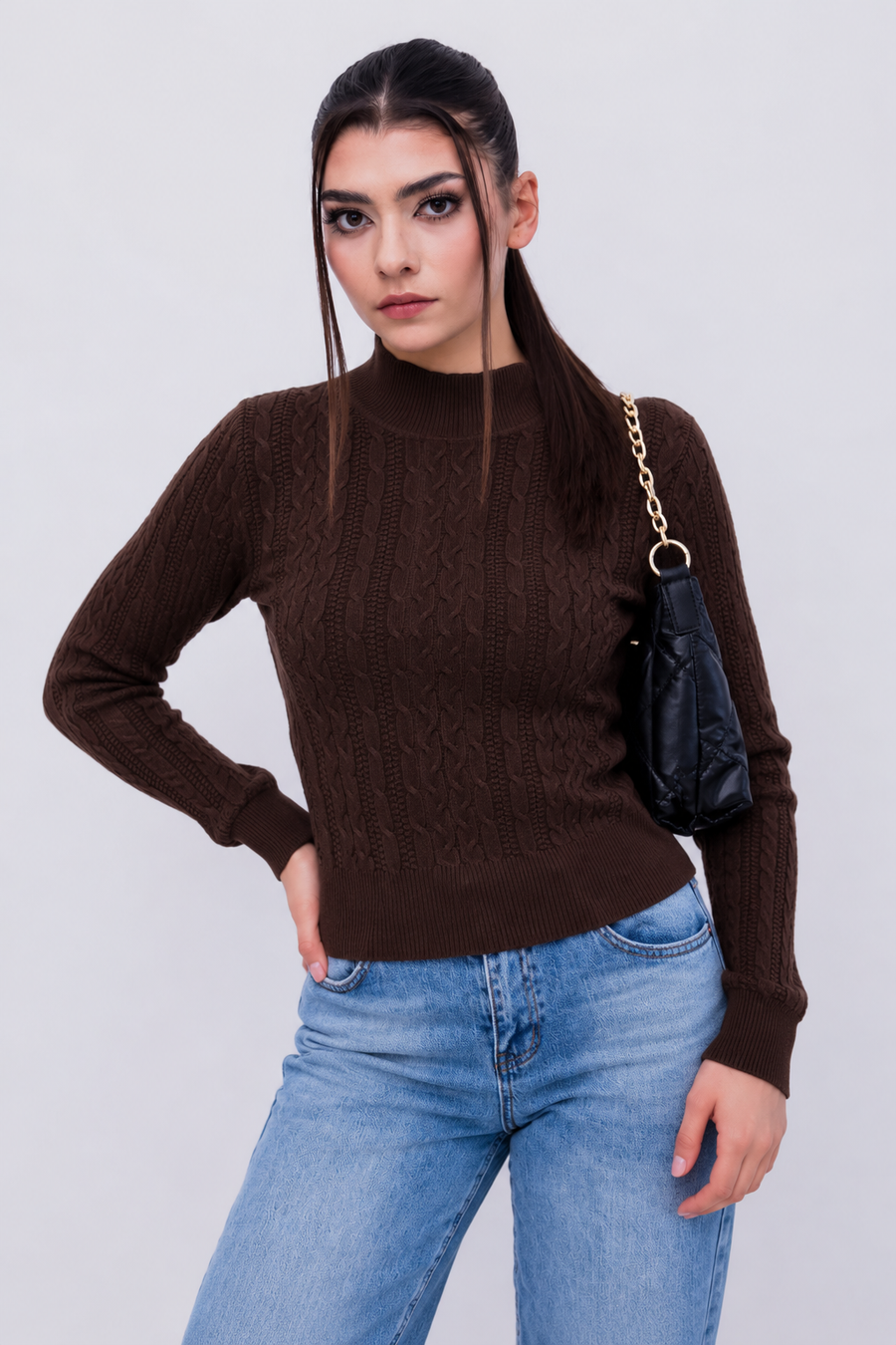 Suetér Punto Mock Neck · foto 11