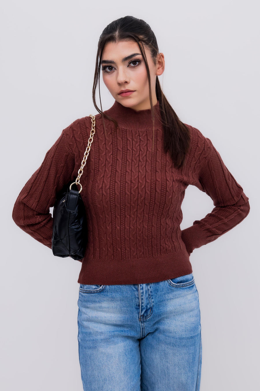 Suetér Punto Mock Neck · foto 3