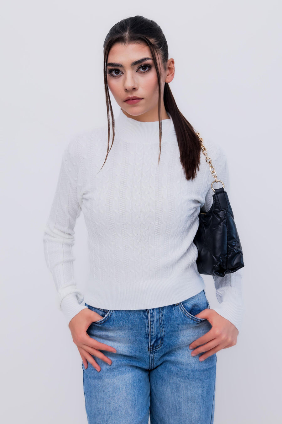 Suetér Punto Mock Neck · foto 5