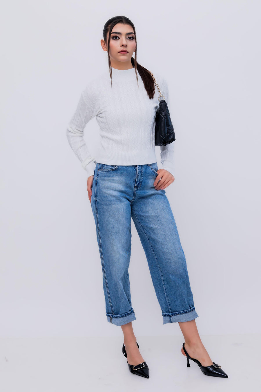 Suetér Punto Mock Neck · foto 6