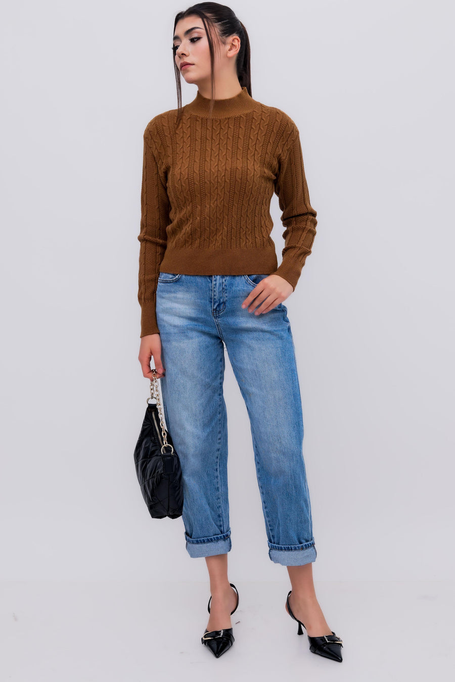 Suetér Punto Mock Neck · foto 10