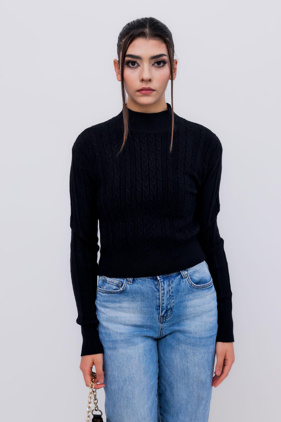 Suetér Punto Mock Neck · foto 1
