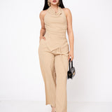 CONJUNTO ELEGANTE RIBBED KNIT / ZA6292