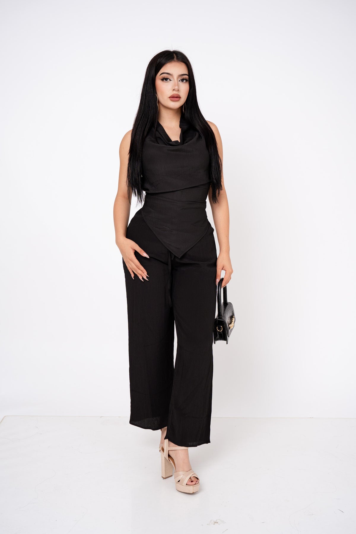 CONJUNTO ELEGANTE RIBBED KNIT / ZA6292