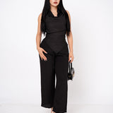 CONJUNTO ELEGANTE RIBBED KNIT / ZA6292