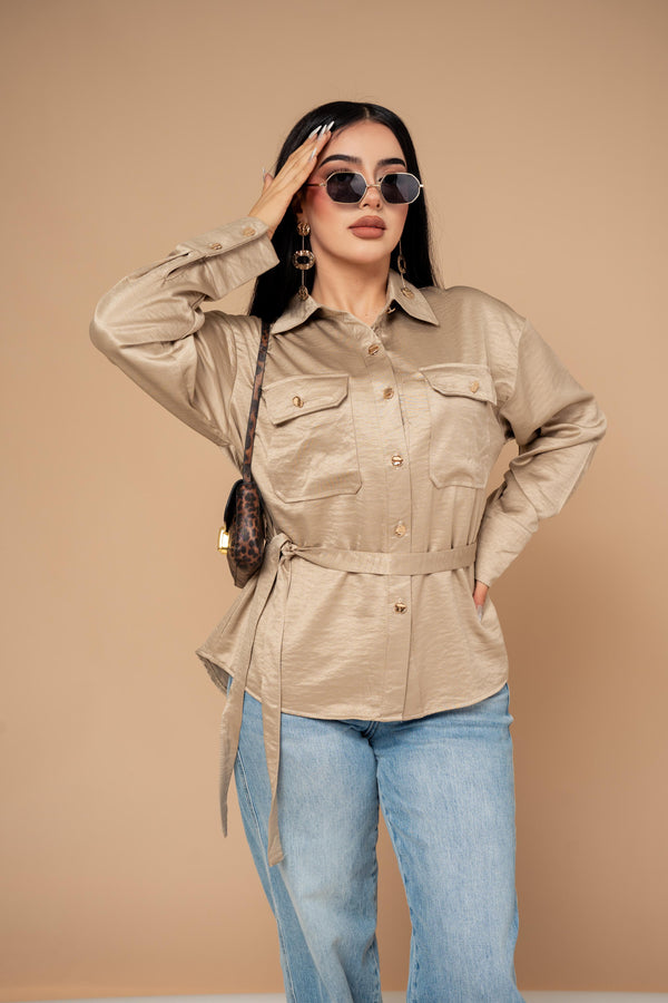 Camisera Safari Chic · foto 1