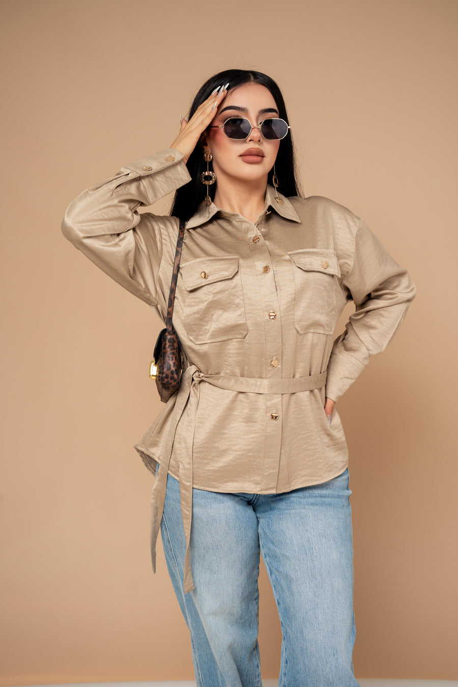 Camisera Safari Chic · foto 1