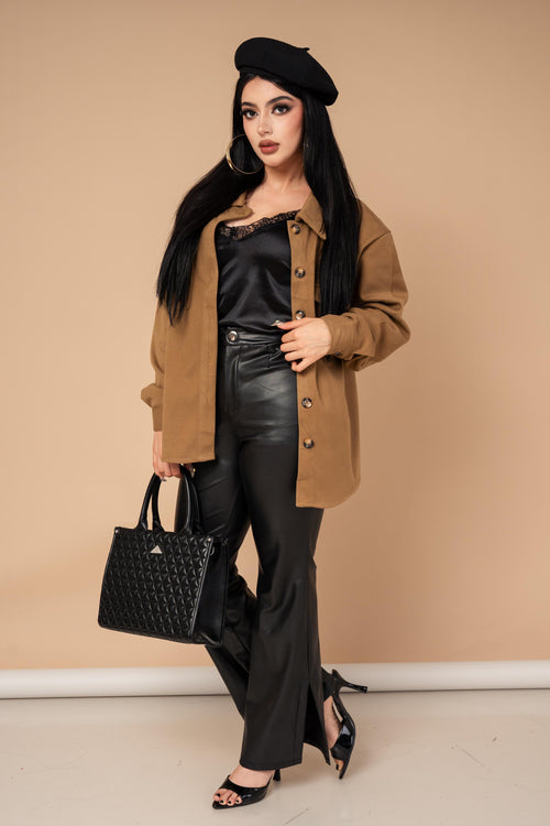 Camisera Shacket Over