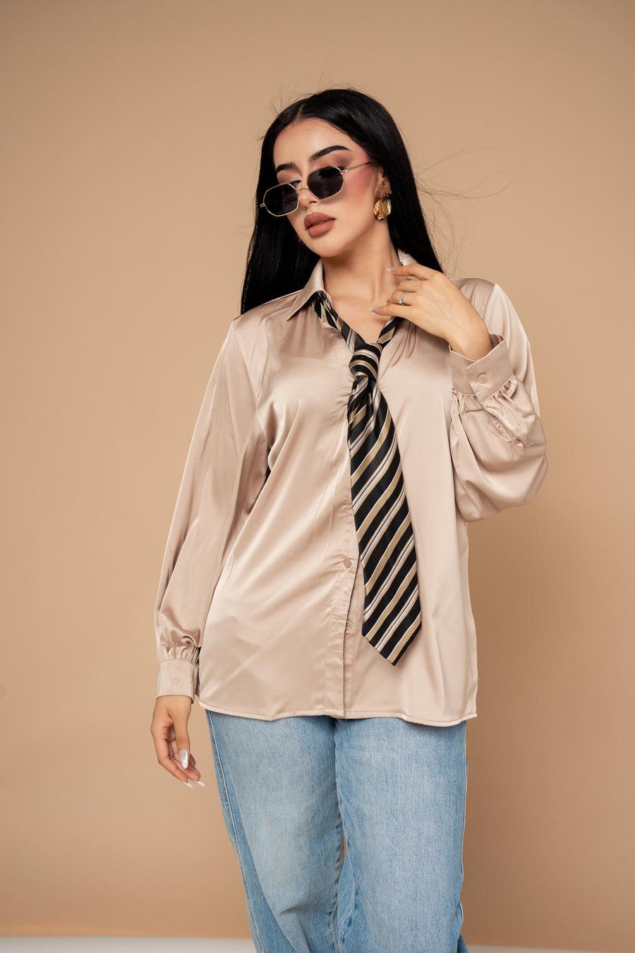 Camisa Satin Luxe · foto 3