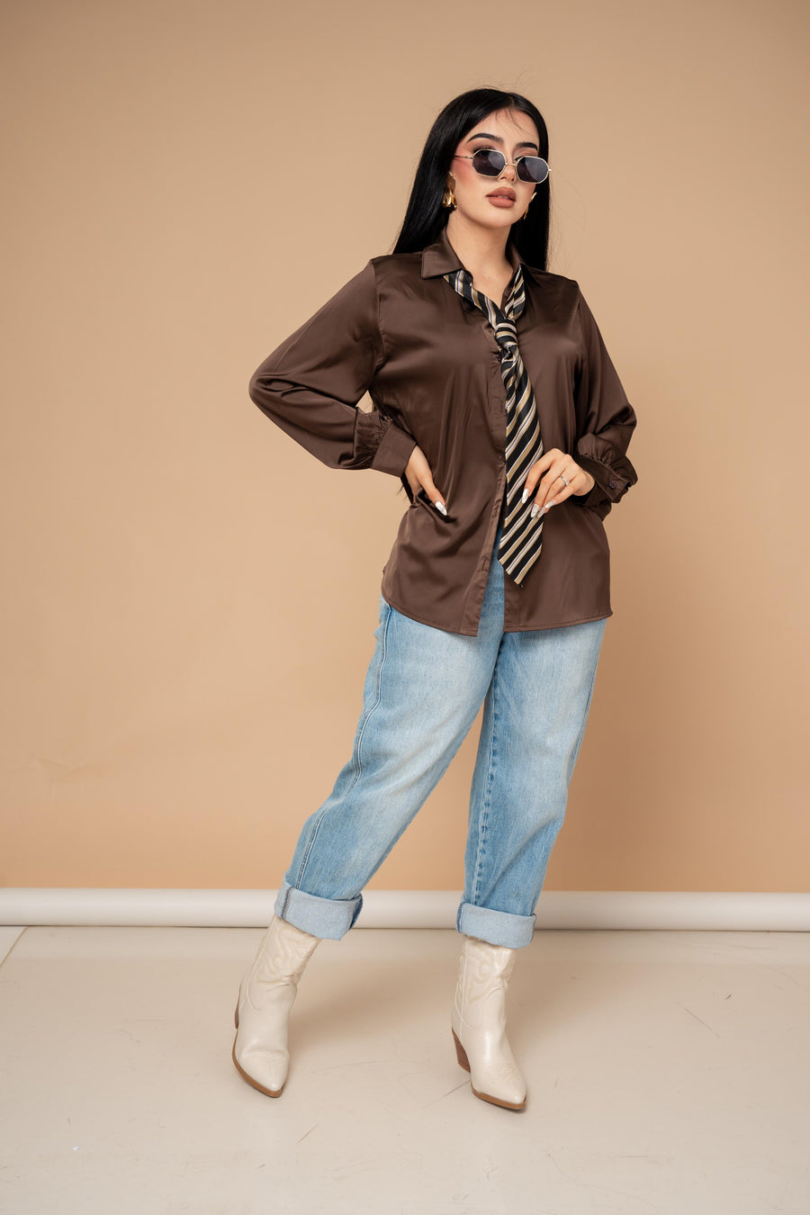 Camisa Satin Luxe · foto 7