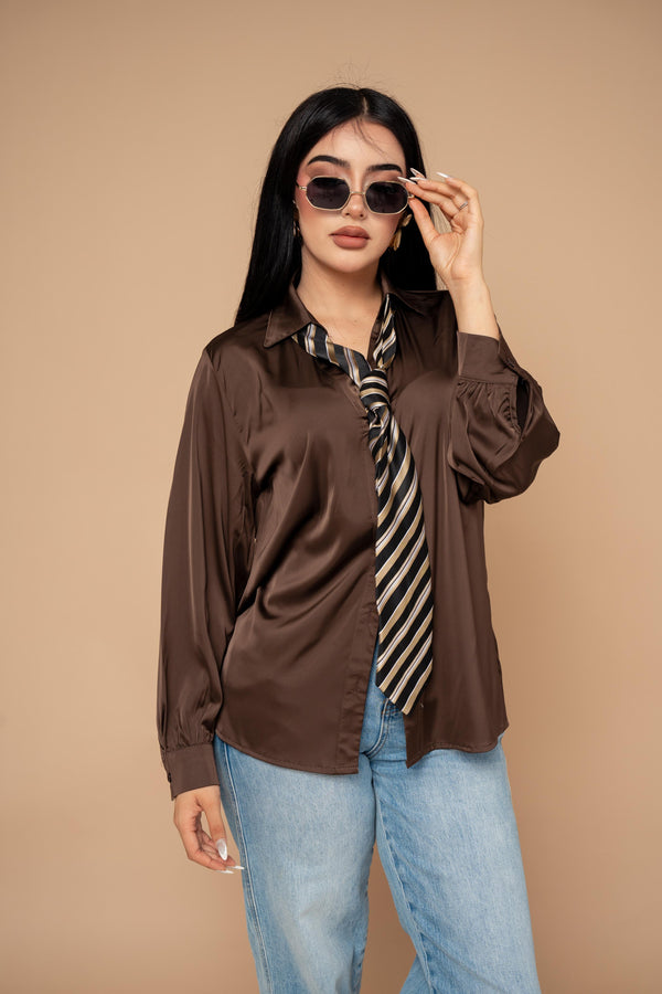 Camisa Satin Luxe · foto 1