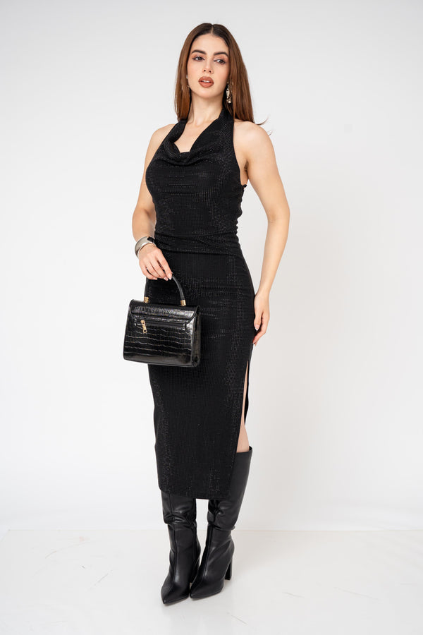 Vestido Halter Midi · foto 1