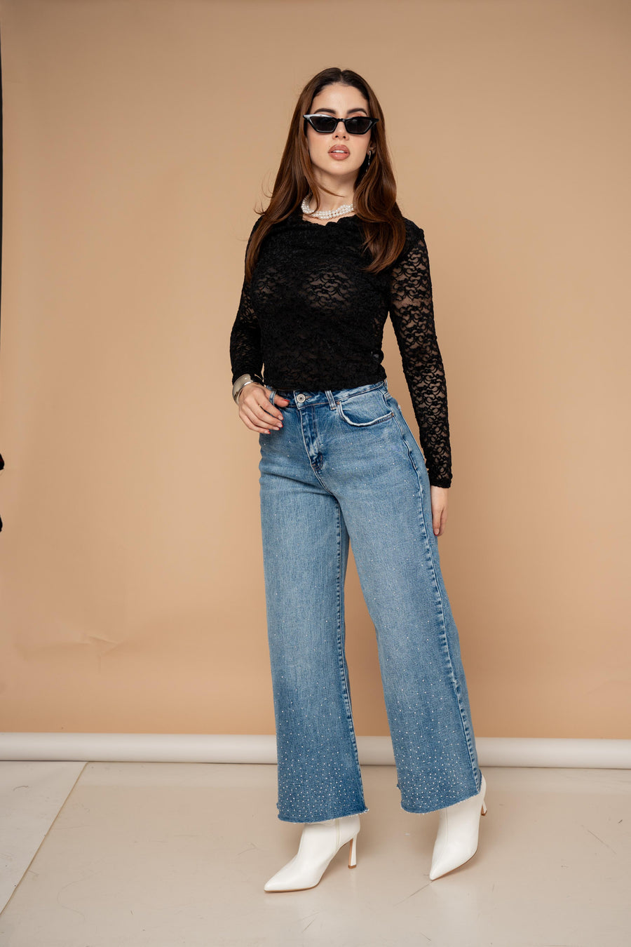 Blusa Crinkle Lace · foto 6