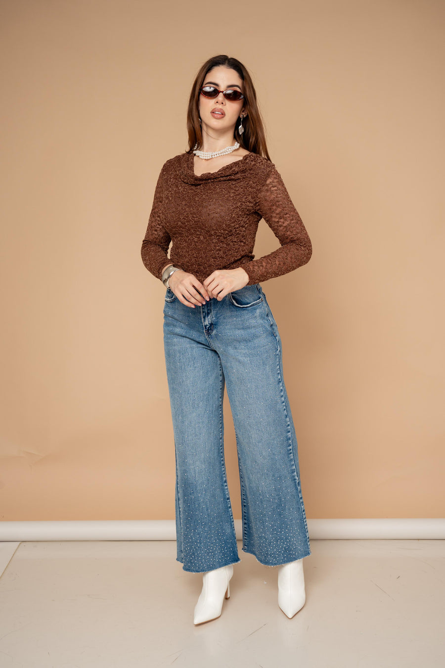 Blusa Crinkle Lace · foto 8