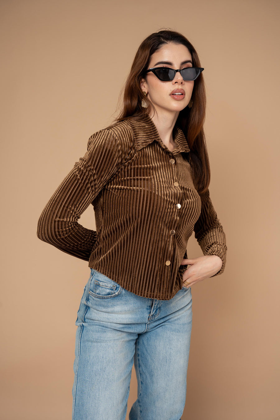 Camisa Cropp Canalé · foto 5