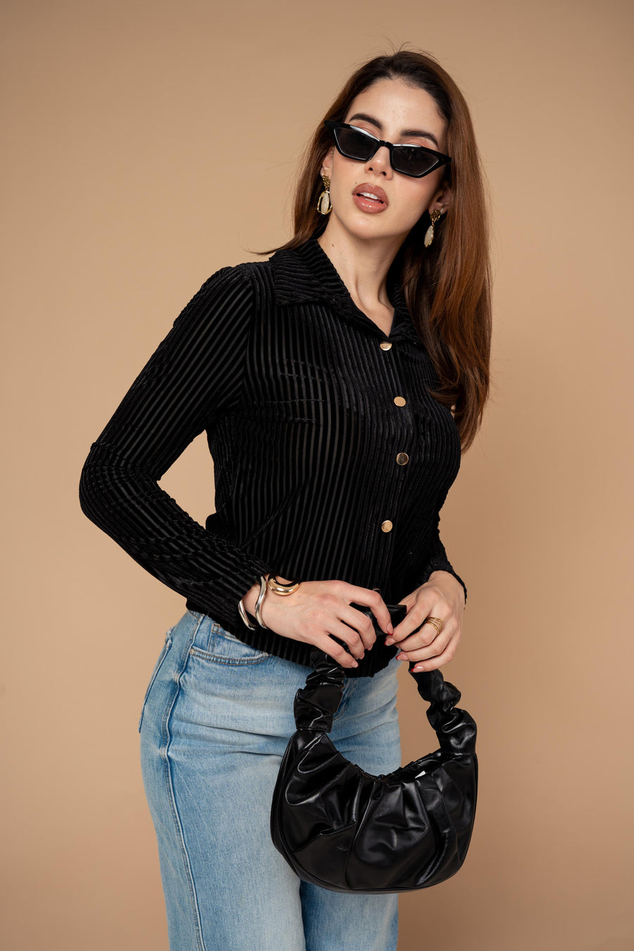 Camisa Cropp Canalé · foto 1