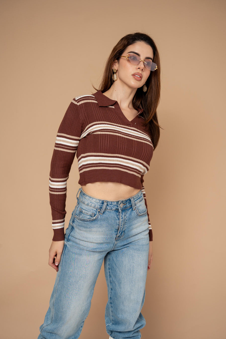 Suetér Cropped Polo · foto 9