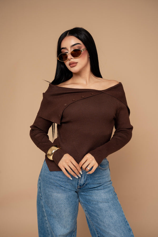 Suetér Canalé Off Shoulder · foto 1