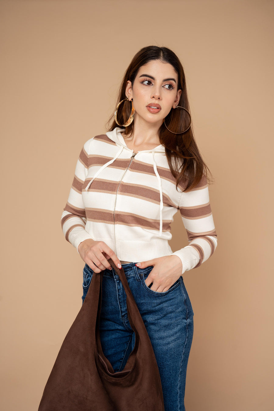 Sudadera Cropped Zip-up · foto 7
