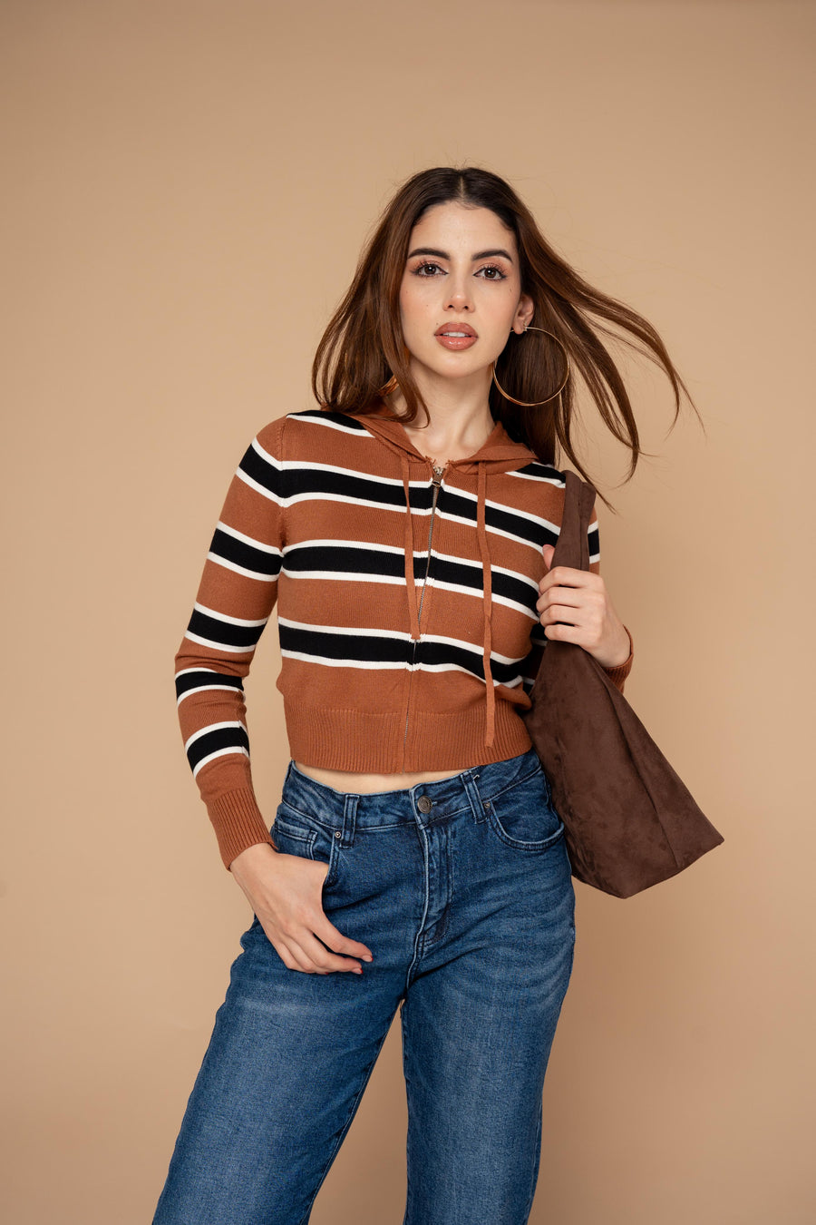 Sudadera Cropped Zip-up · foto 9