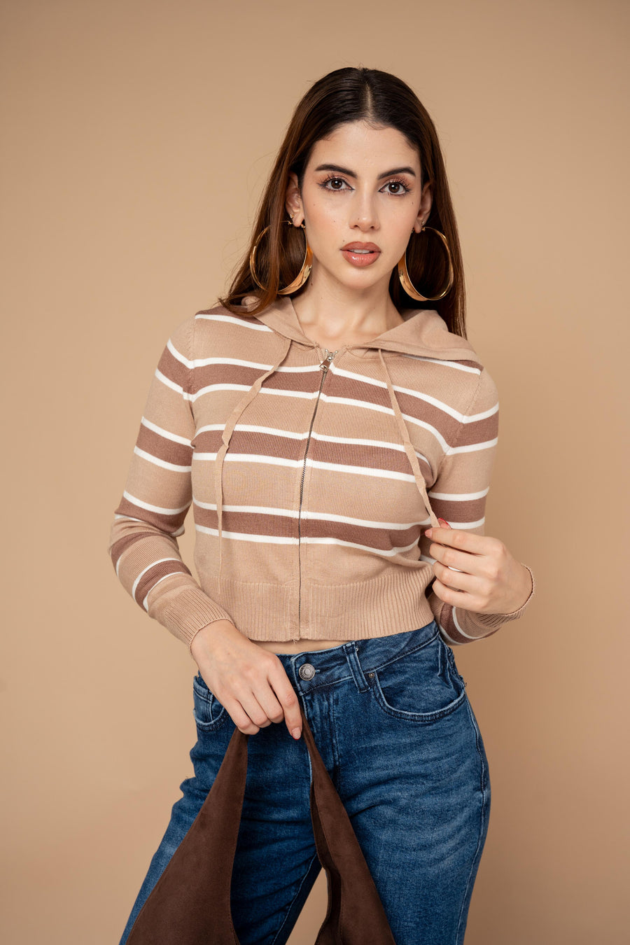 Sudadera Cropped Zip-up · foto 5