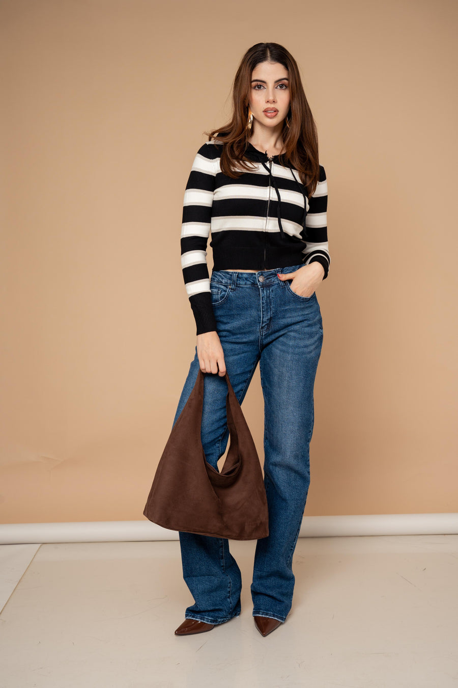 Sudadera Cropped Zip-up · foto 4