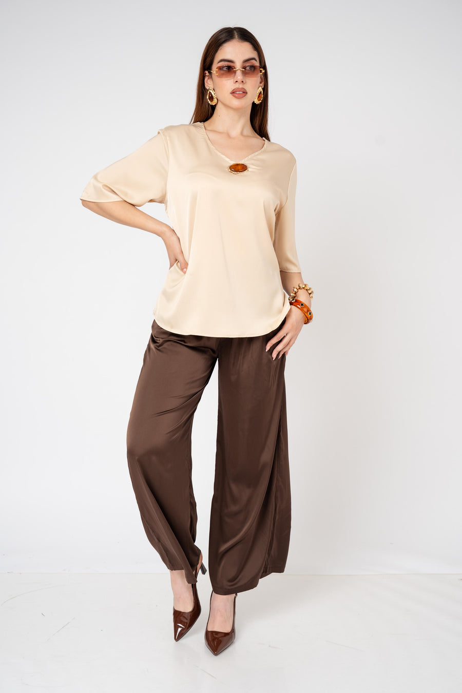 Blusa Satin Jewel · foto 8