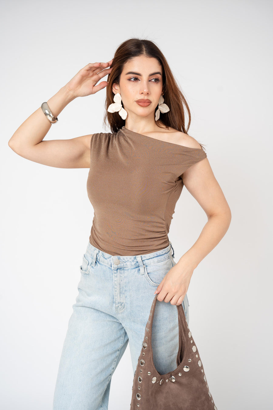 Body One Shoulder Asimétrico · foto 4