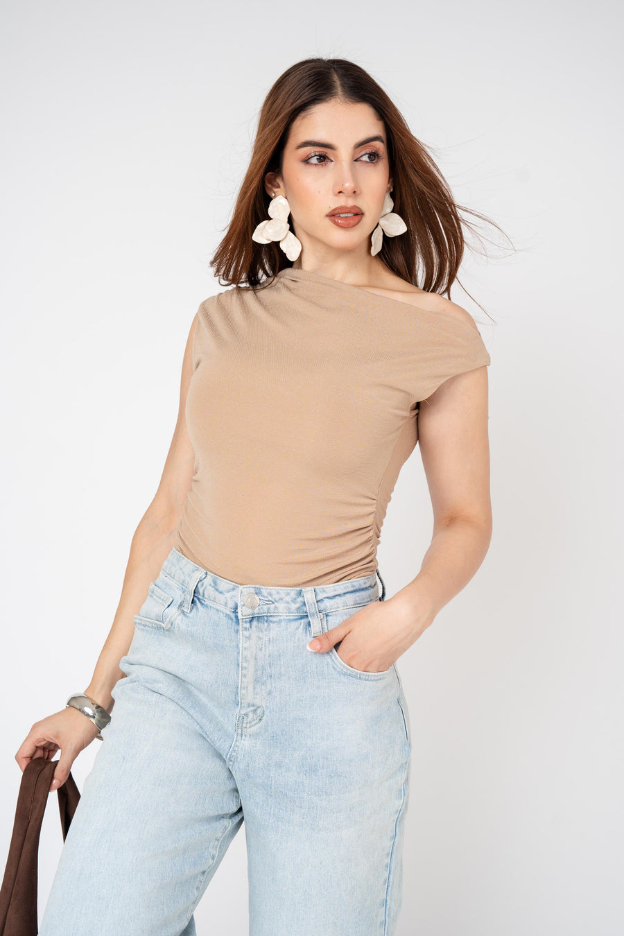 Body One Shoulder Asimétrico · foto 3