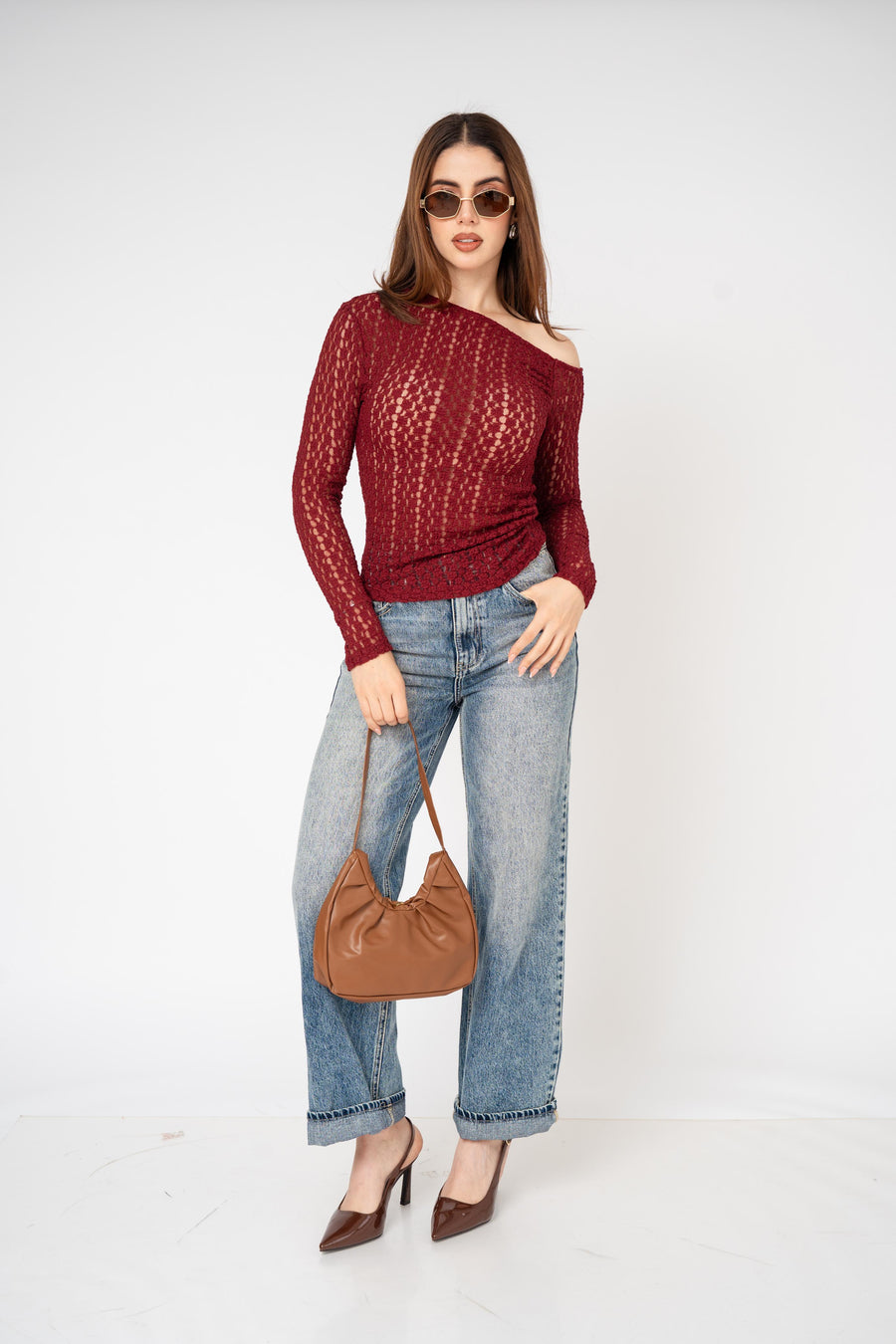 Blusa Calada Asimétrica Off Shoulder · foto 2