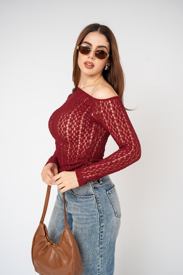 Blusa Calada Asimétrica Off Shoulder · foto 1
