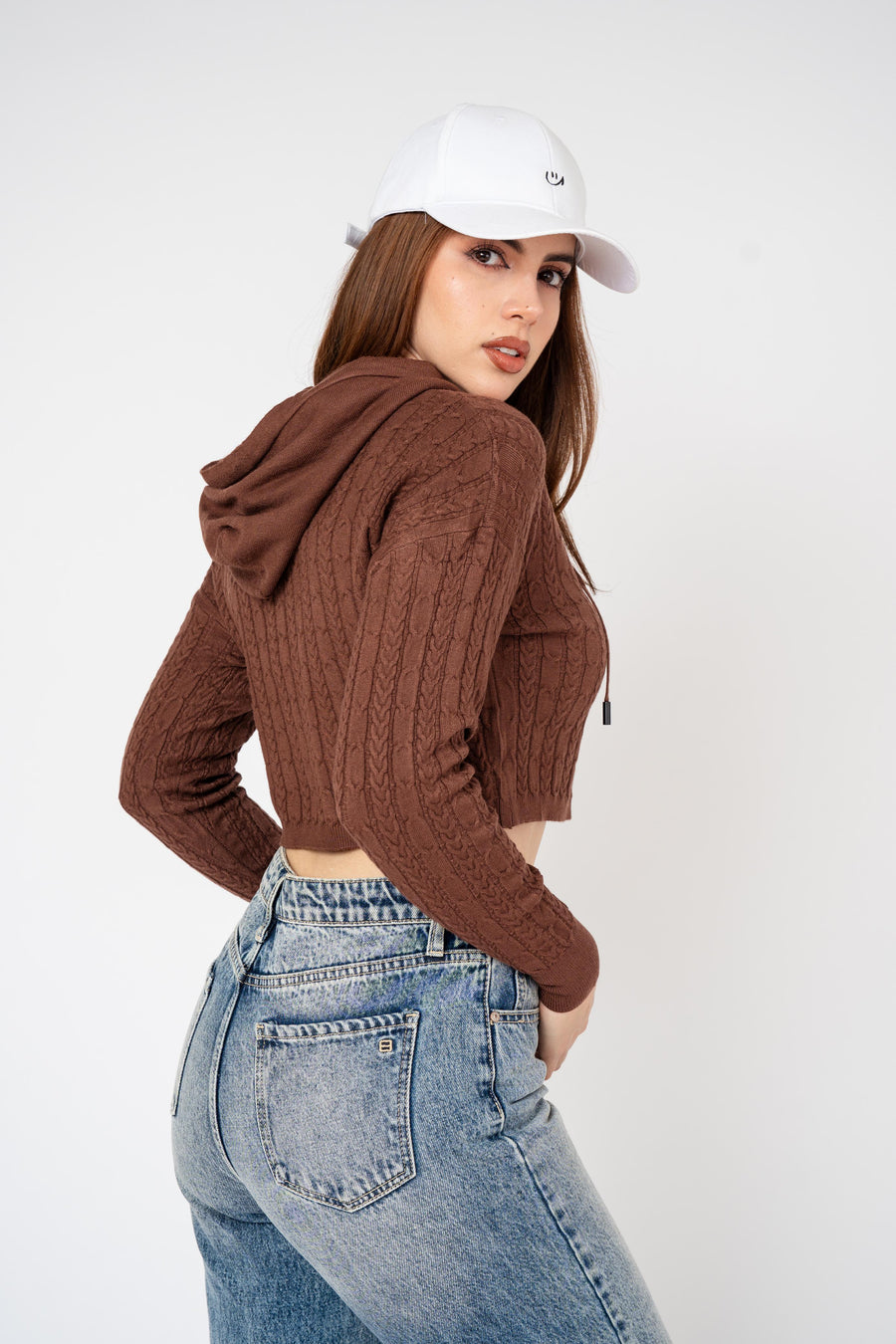 Hoodie Cable Crop · foto 4