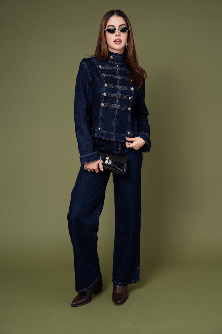 Conjunto Denim Premium Estilo Napoleón · foto 3