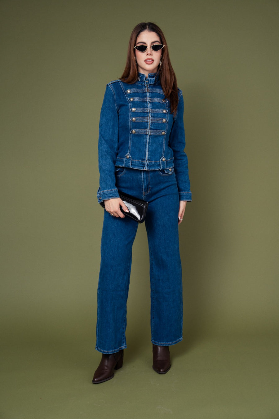 Conjunto Denim Premium Estilo Napoleón · foto 2