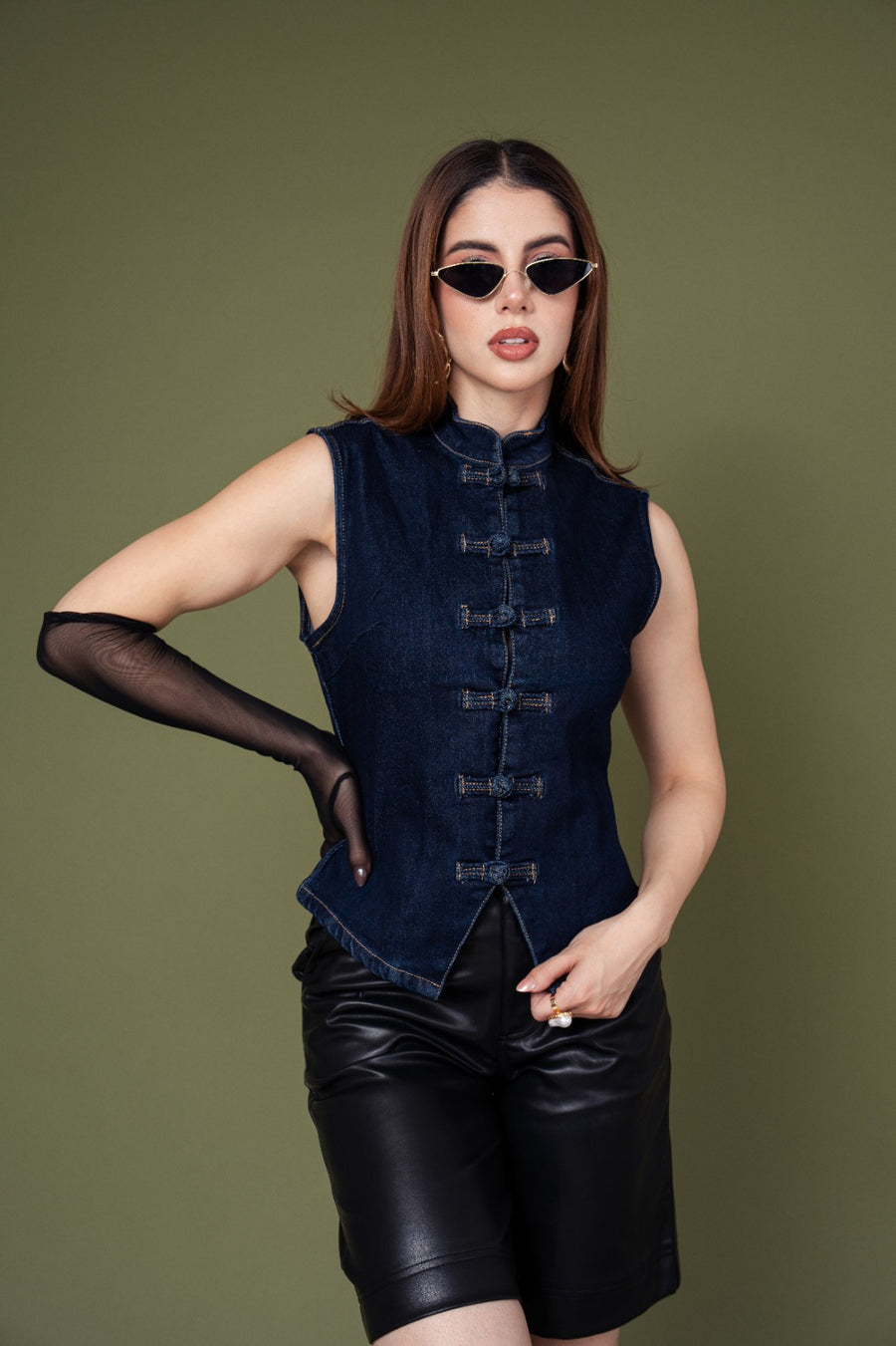 Chaleco Denim Napoleon · foto 2