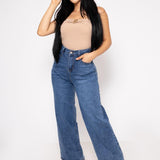 Pantalon Holgado Mezclilla Stretch 6122 | ZAIVA