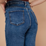 DENIM JEANS WIDE LEG  / ZM6602